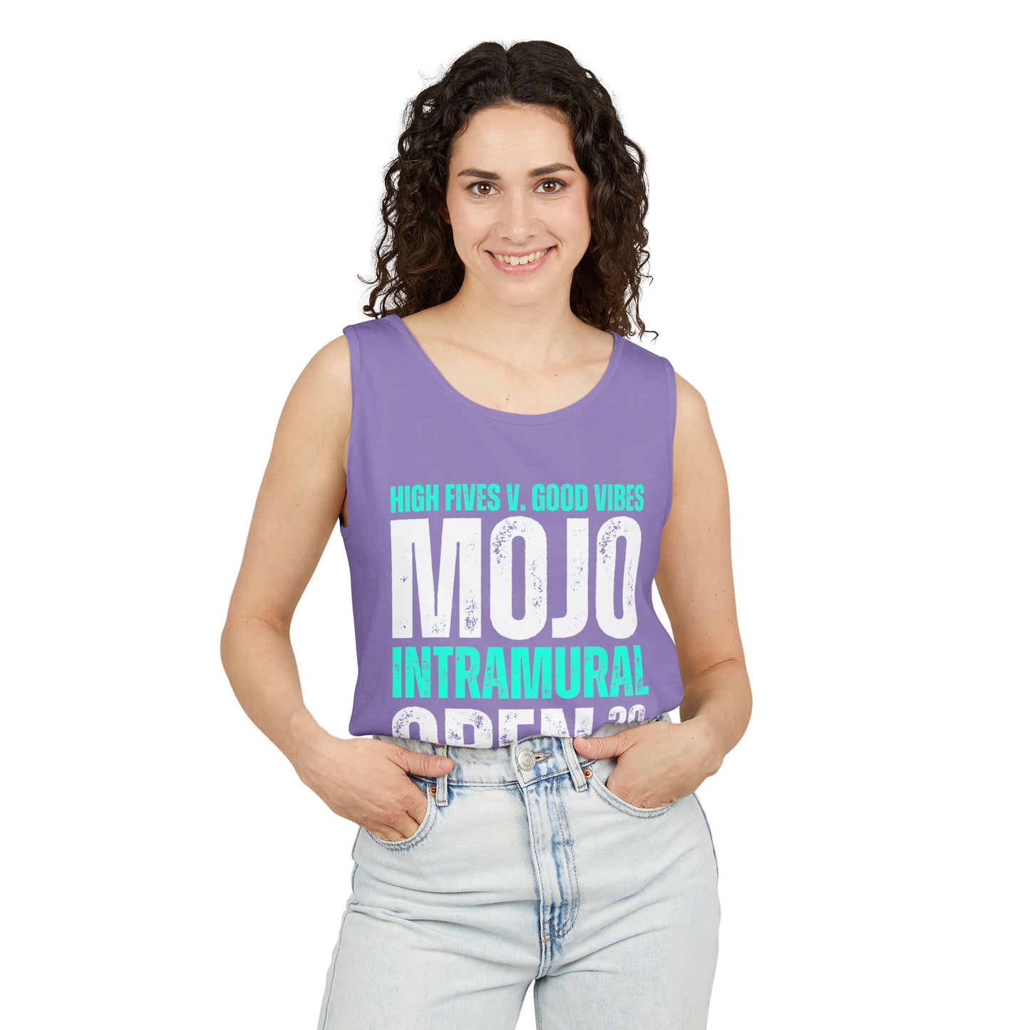 2025 Mojo Open Garment-Dyed Tank Top