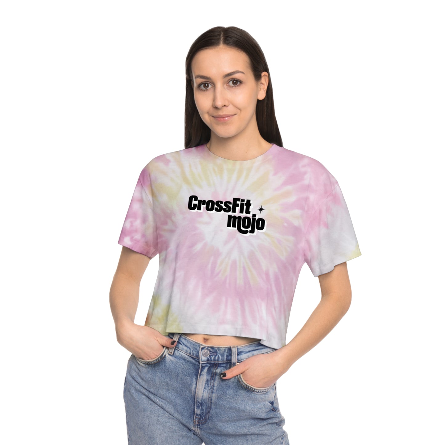 Women's Logo Tie-Dye Crop Tee