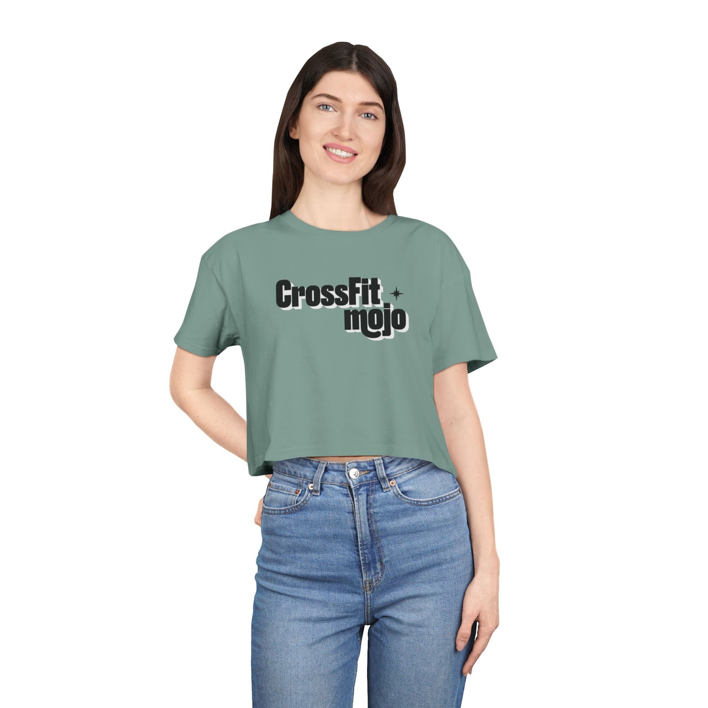 Women's Logo Crop Tee