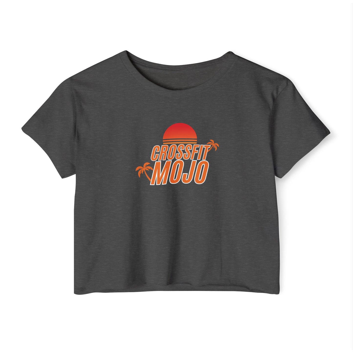 Summer Sunset Women's Festival Crop Top