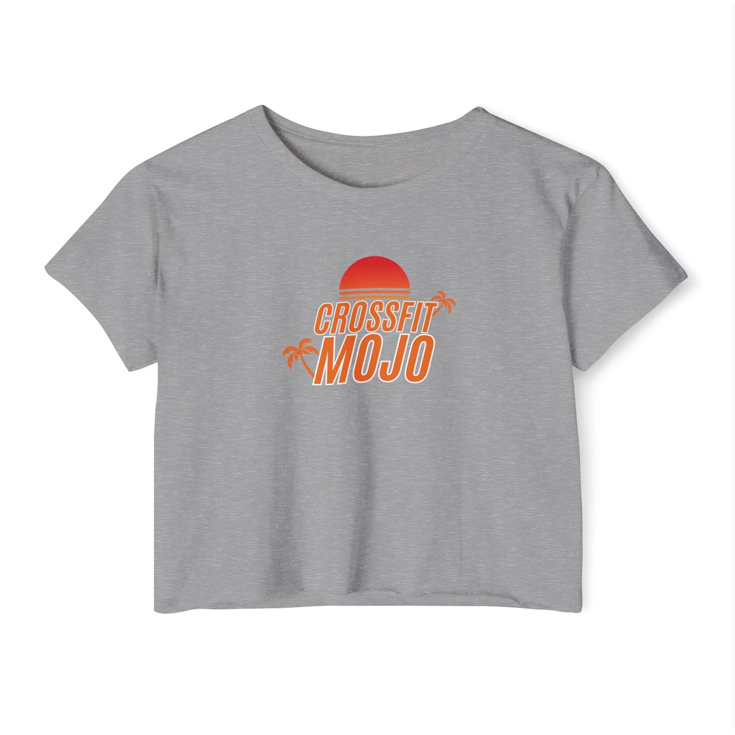 Summer Sunset Women's Festival Crop Top