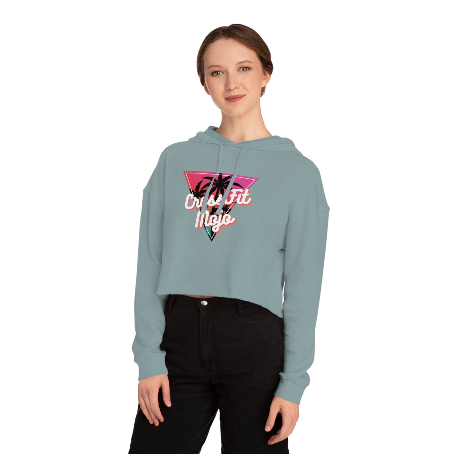 Women’s Summer Cropped Hooded Sweatshirt