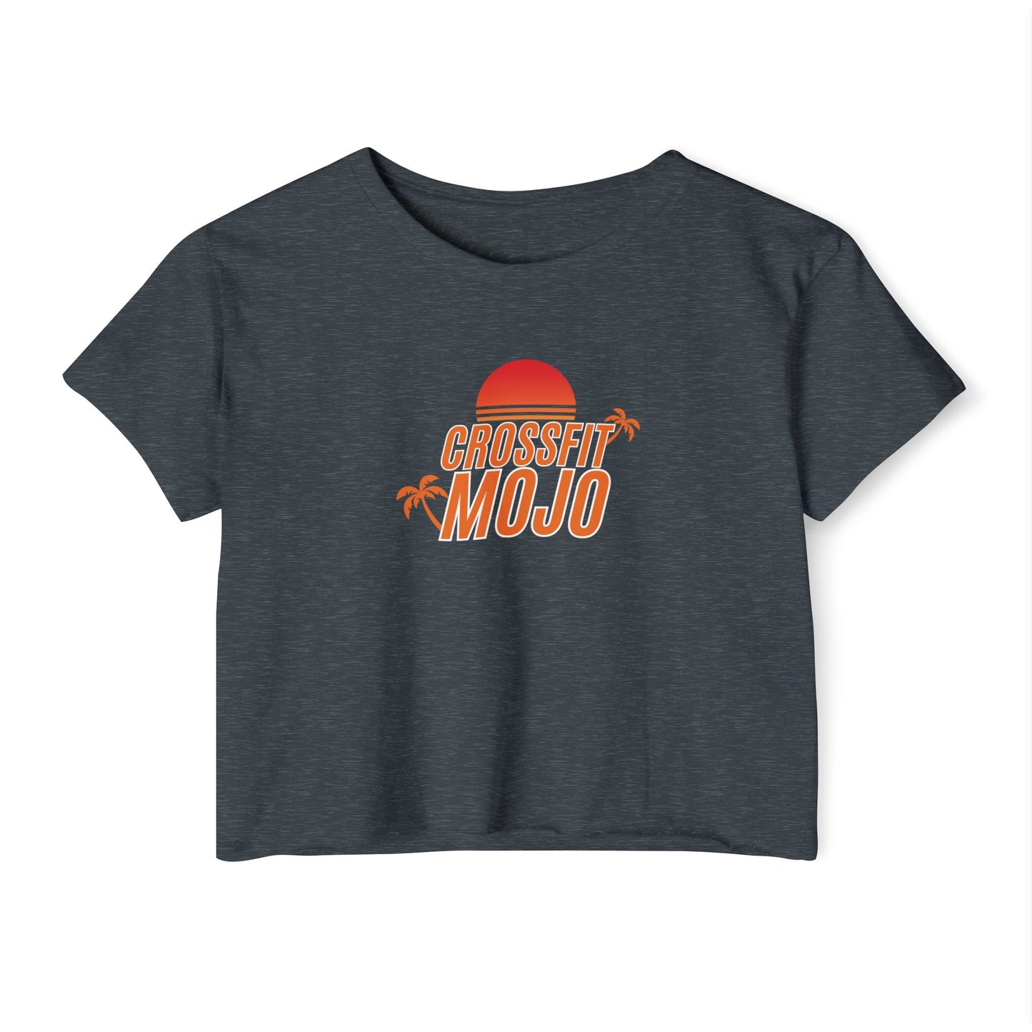 Summer Sunset Women's Festival Crop Top
