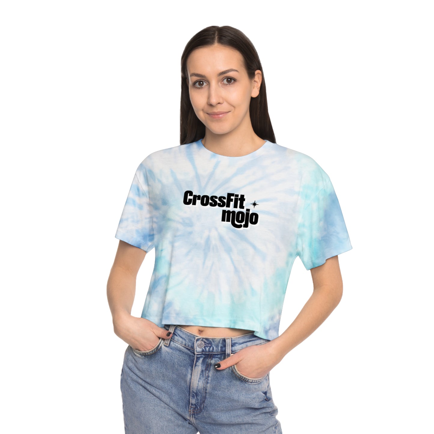 Women's Logo Tie-Dye Crop Tee