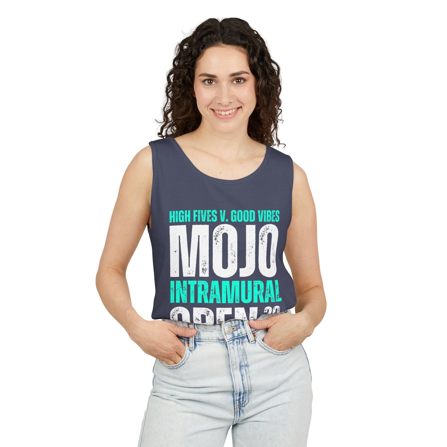 2025 Mojo Open Garment-Dyed Tank Top