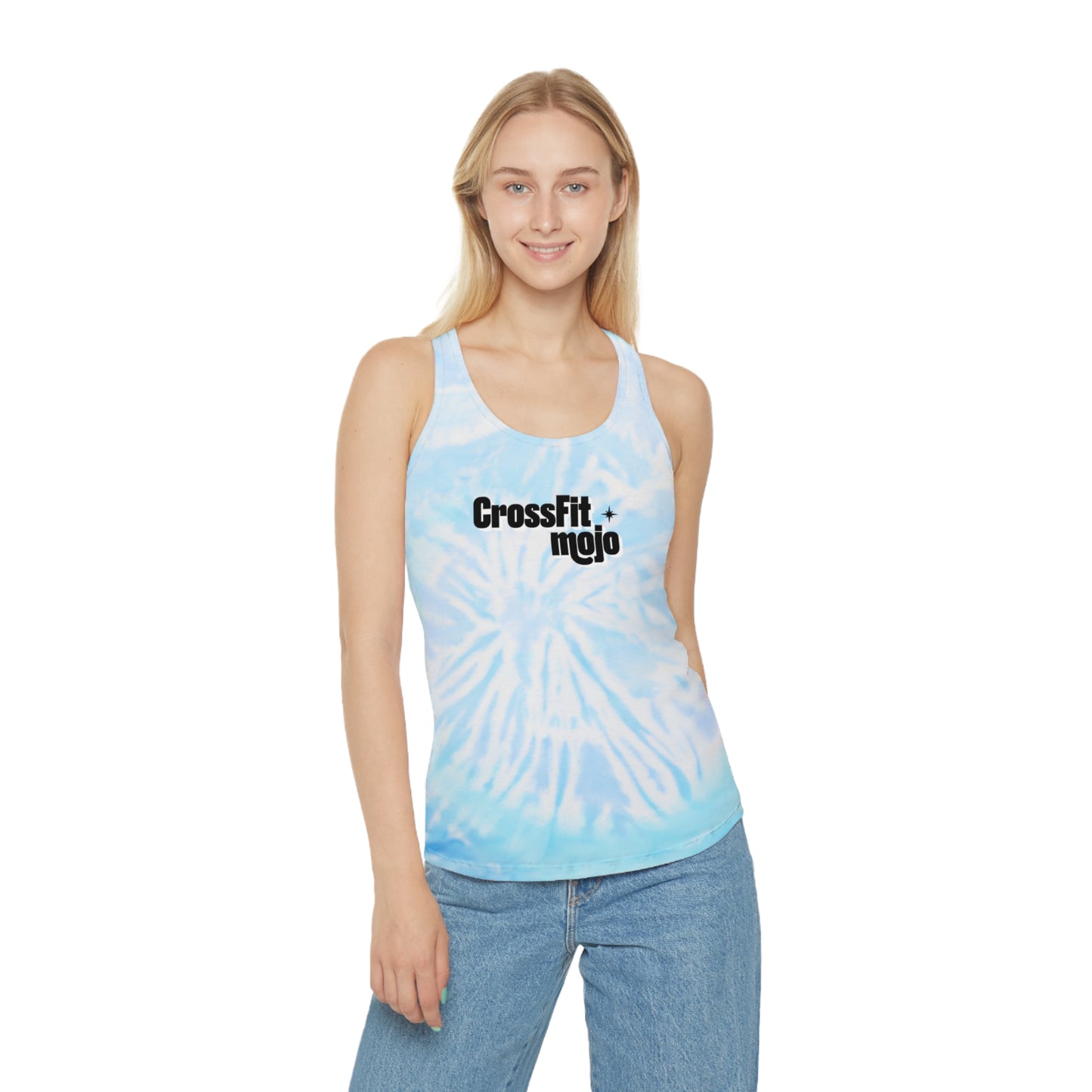 Summer Tie Dye Racerback Tank Top