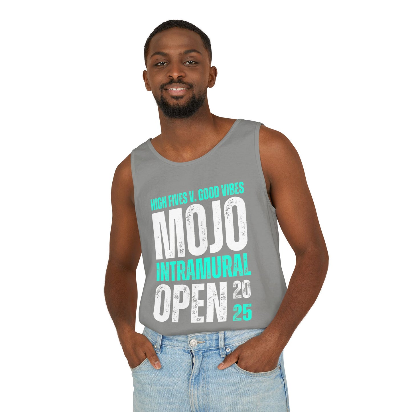 2025 Mojo Open Garment-Dyed Tank Top