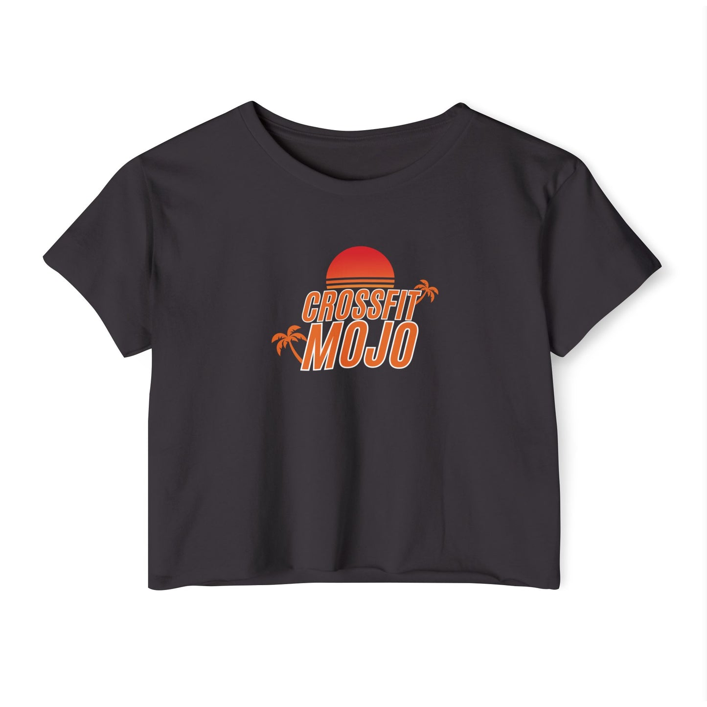 Summer Sunset Women's Festival Crop Top