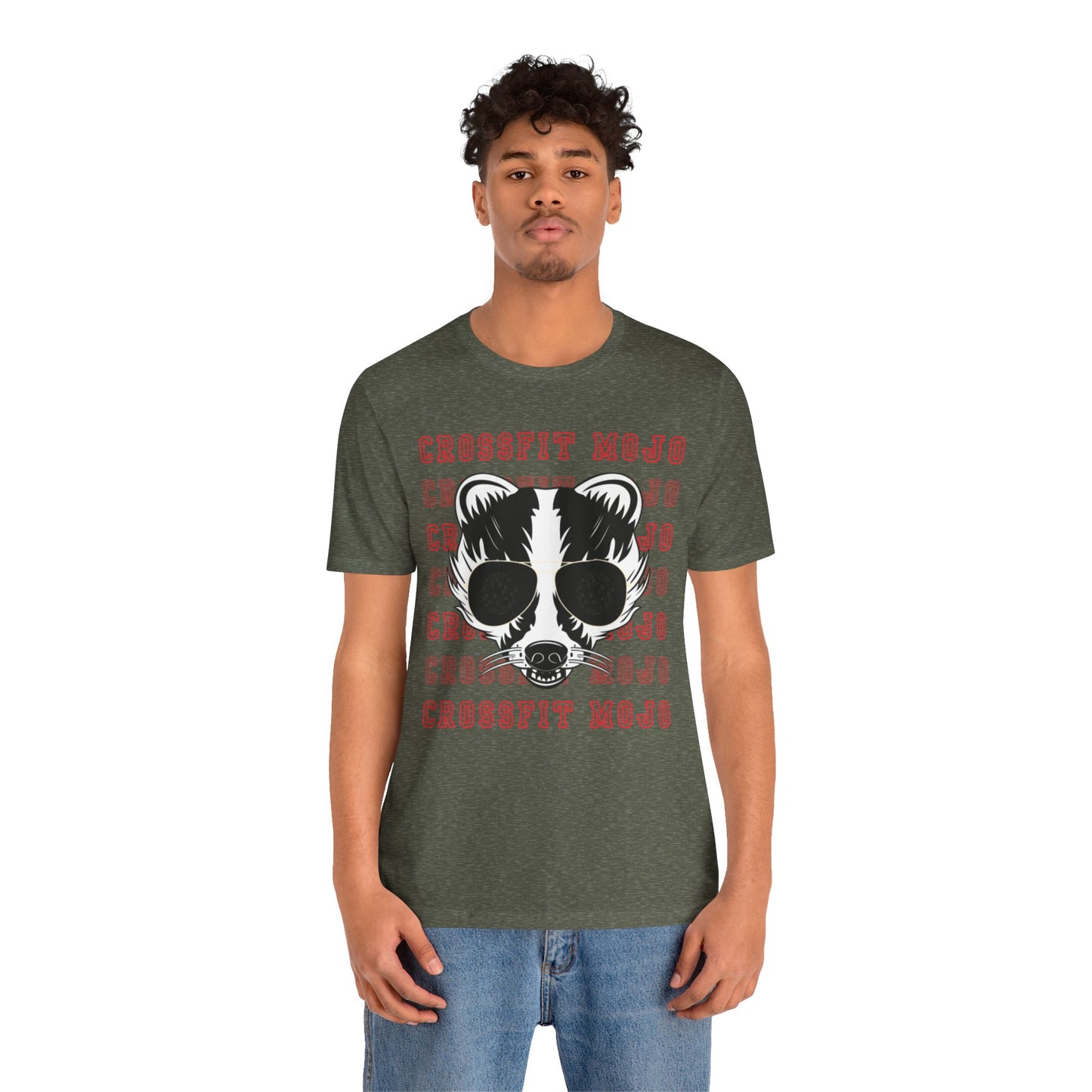 Disco Badger Unisex Jersey Short Sleeve Tee