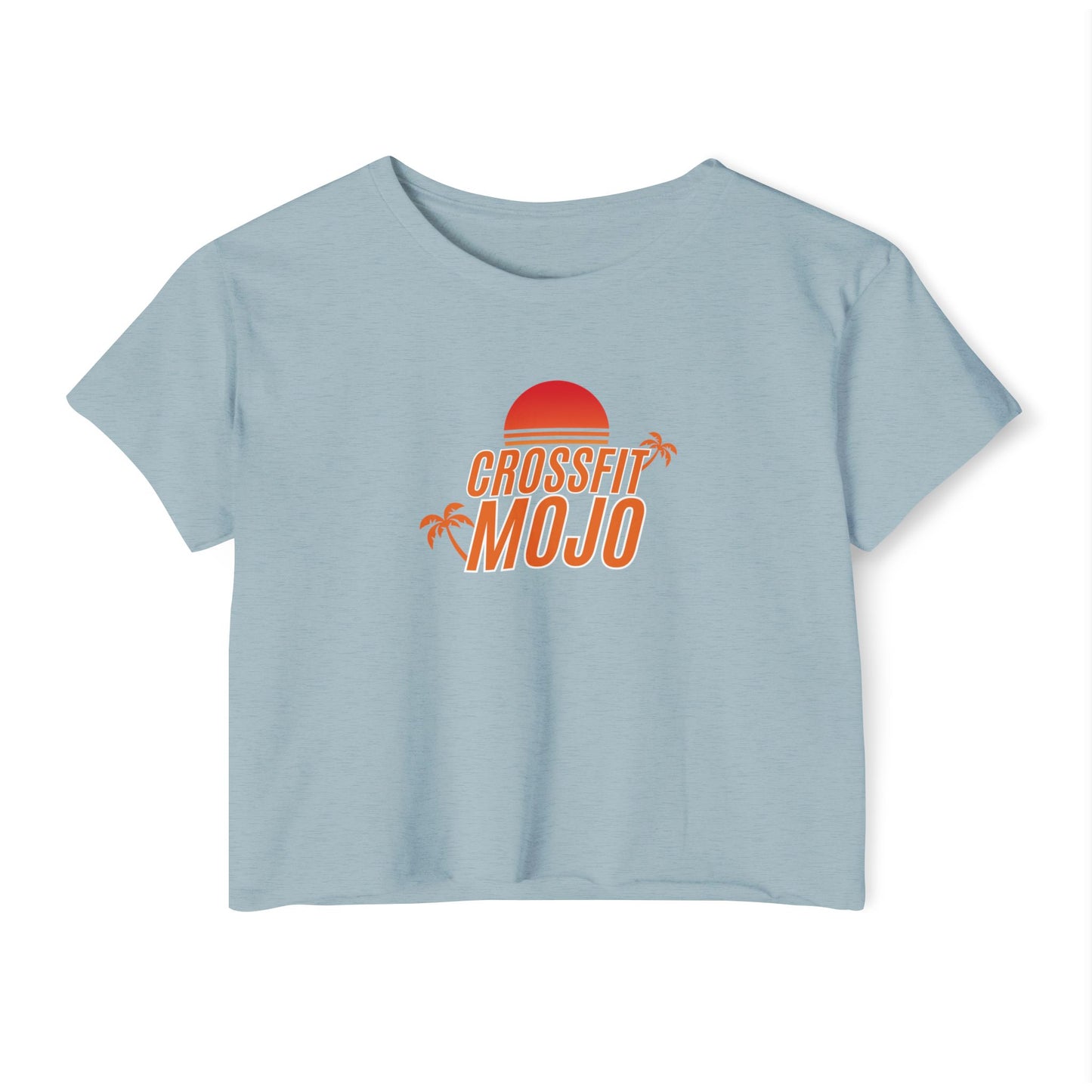 Summer Sunset Women's Festival Crop Top