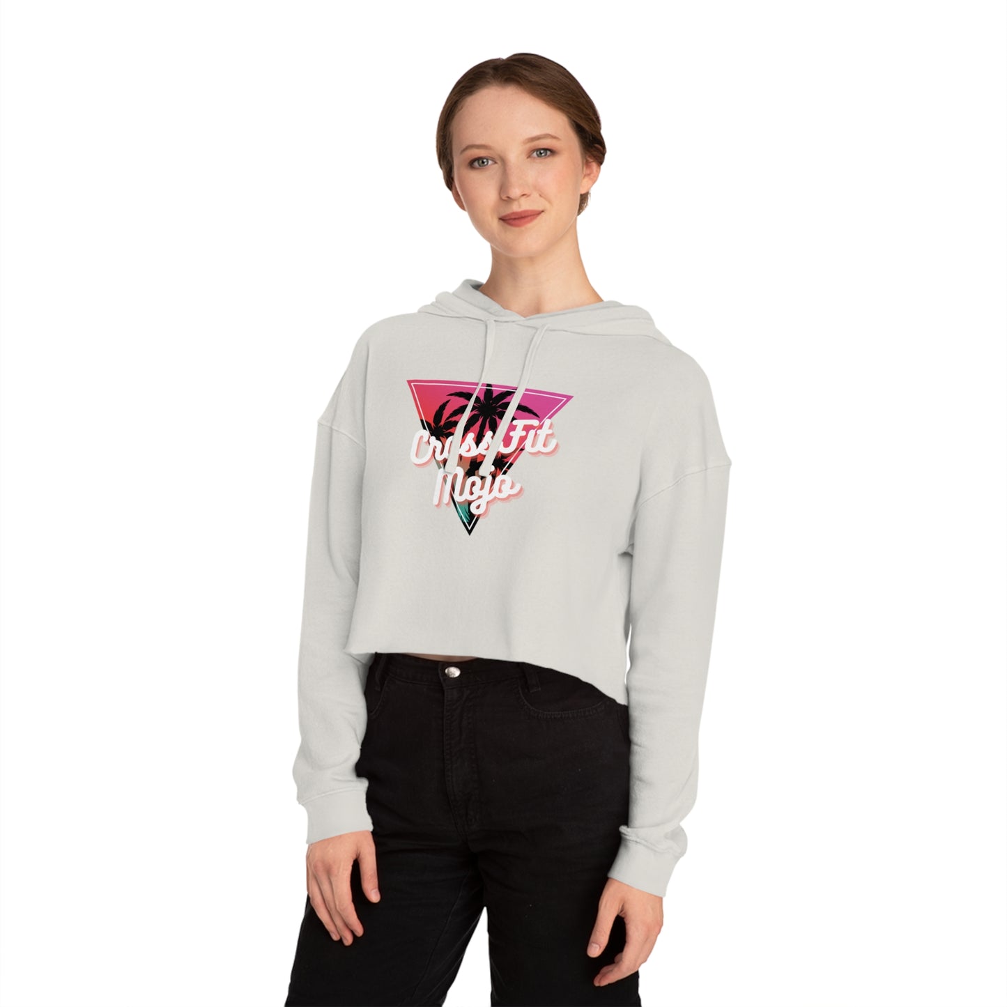 Women’s Summer Cropped Hooded Sweatshirt