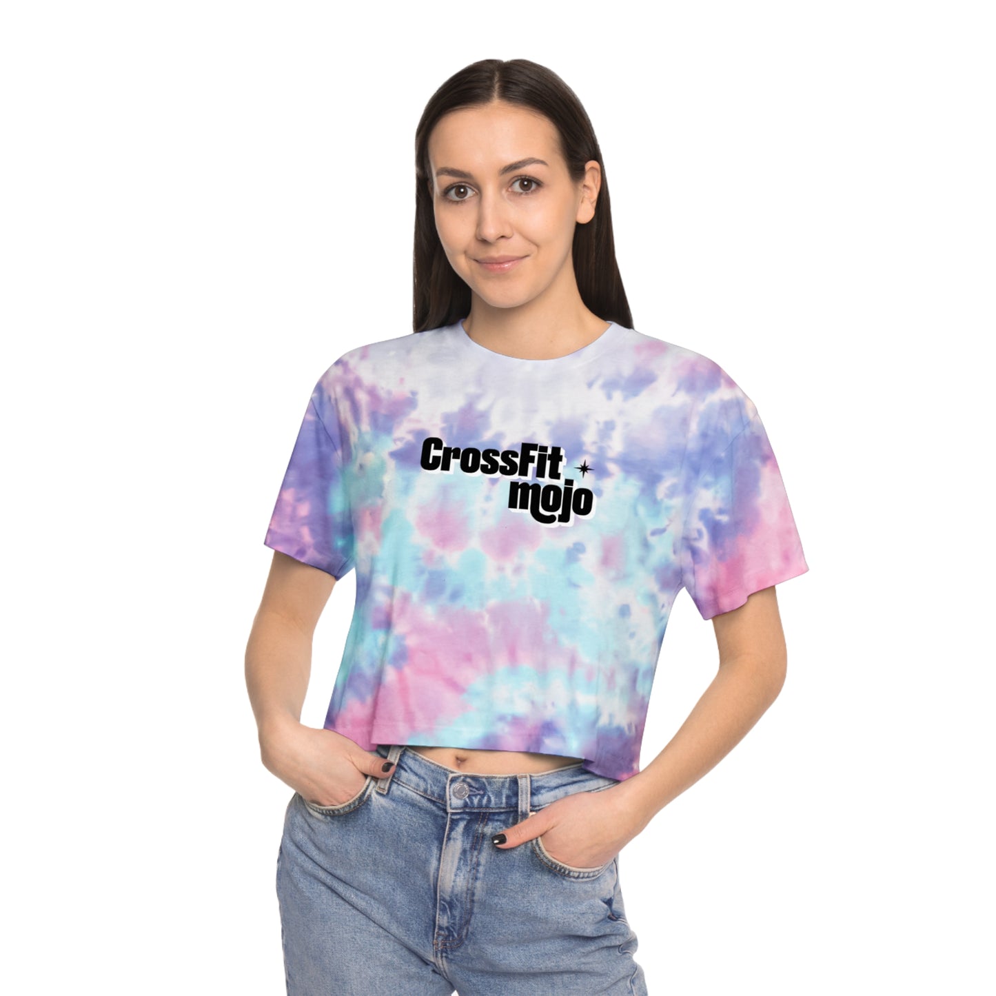 Women's Logo Tie-Dye Crop Tee