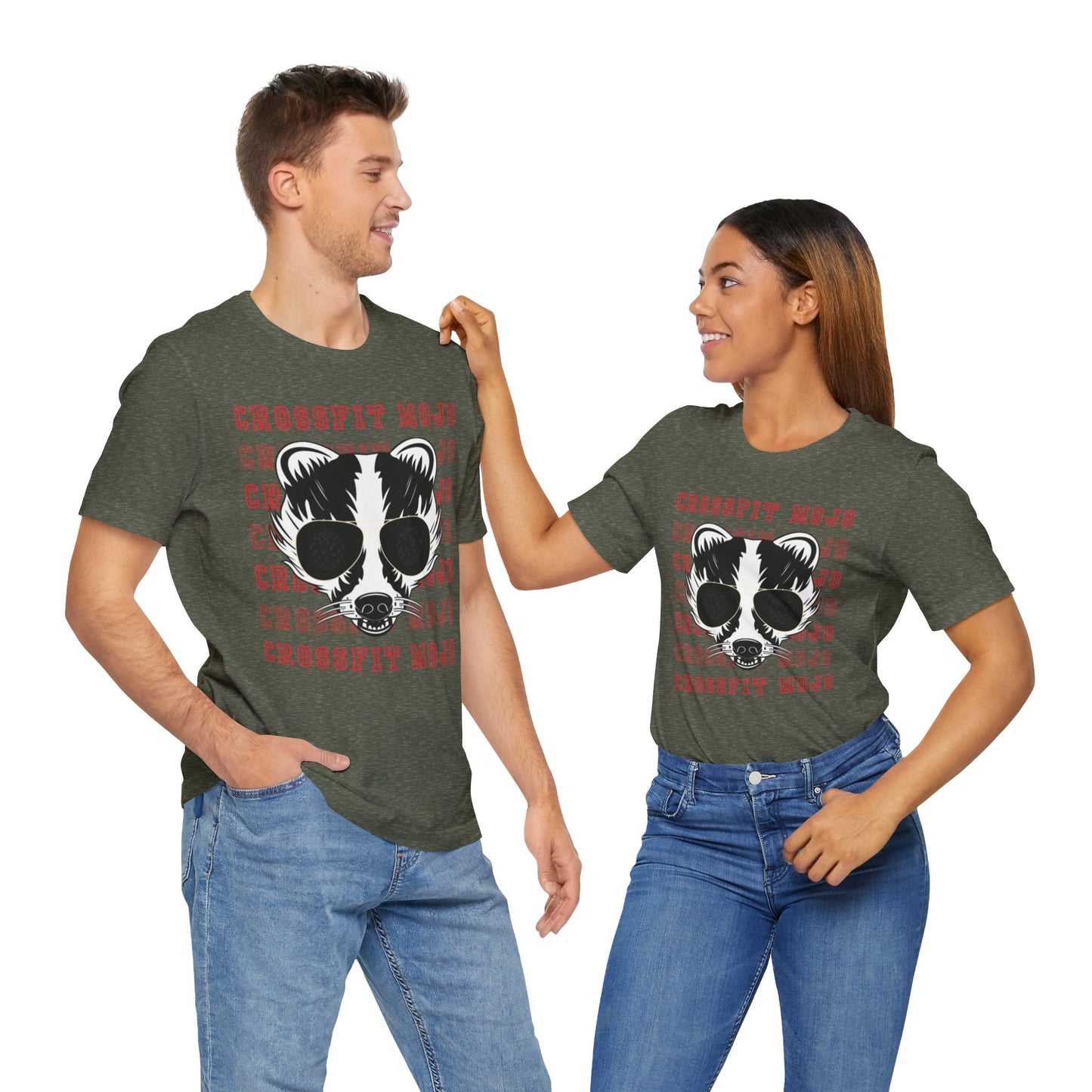 Disco Badger Unisex Jersey Short Sleeve Tee