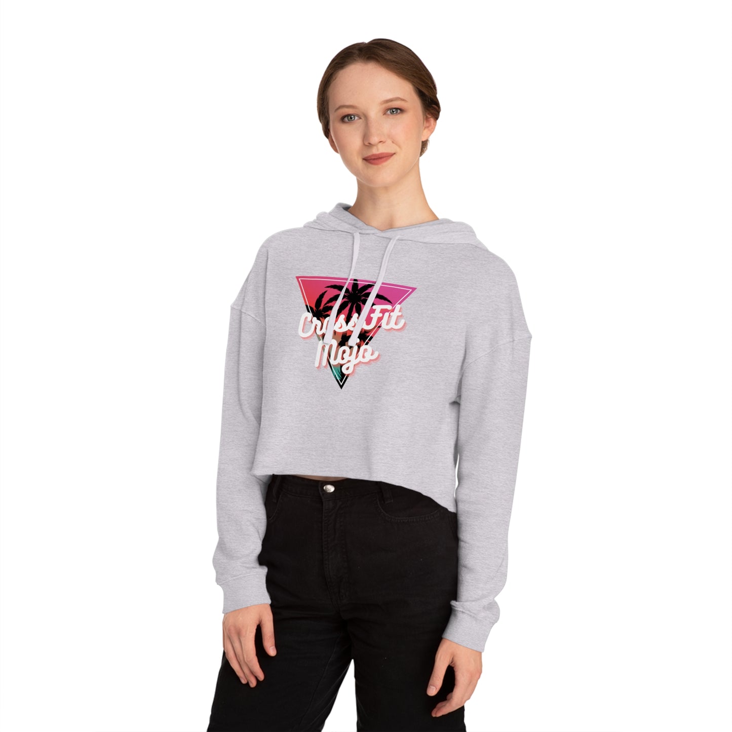 Women’s Summer Cropped Hooded Sweatshirt