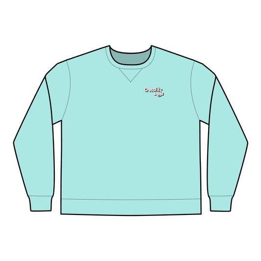 Pocket Logo Unisex ComfortWash® Garment Dyed Crewneck Sweatshirt